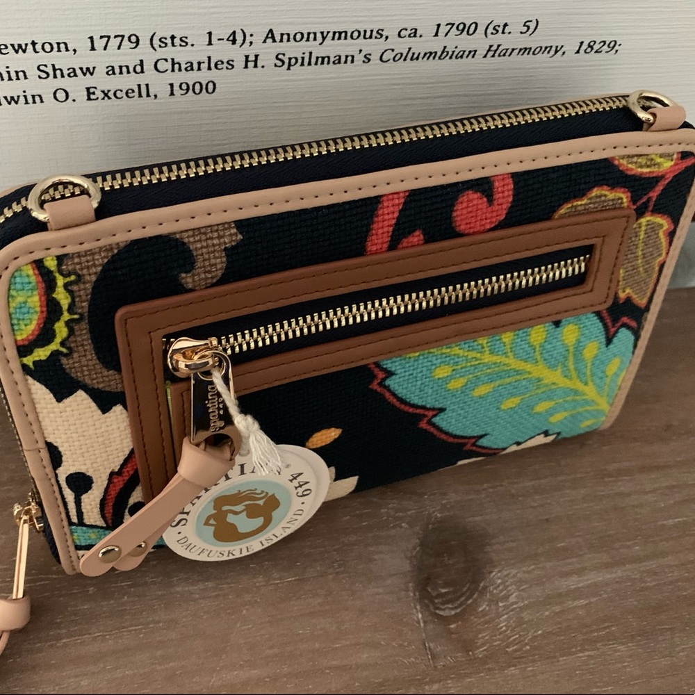Spartina Multi Phone Crossbody Purse